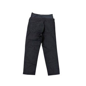 Gap Maternity Black Full Panel Relaxed Jeans Regular Stretch Sz 31/12